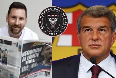 Lionel Messi just explained the reasoning behind his choice.