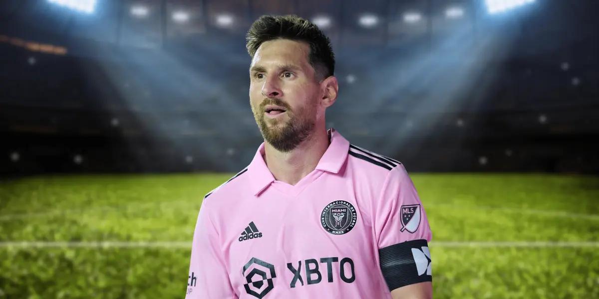 Lionel Messi just found about the absence of his teammate for the final.