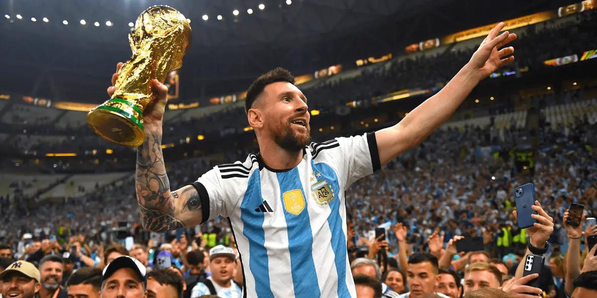 Lionel Messi just keeps on making history with Argentina.