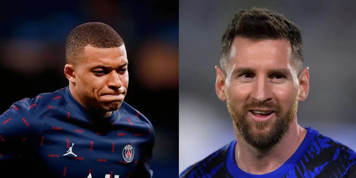 Lionel Messi just keeps on proving that he's more mature than Mbappé.