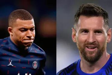 Lionel Messi just keeps on proving that he's more mature than Mbappé.