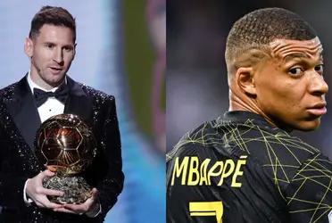 Lionel Messi just taught Mbappé a very huge lesson about the Ballon D'or.