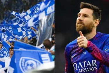 Lionel Messi leaves Lionel Messi and took this amazing attitude in the face of so many grievances from PSG fans