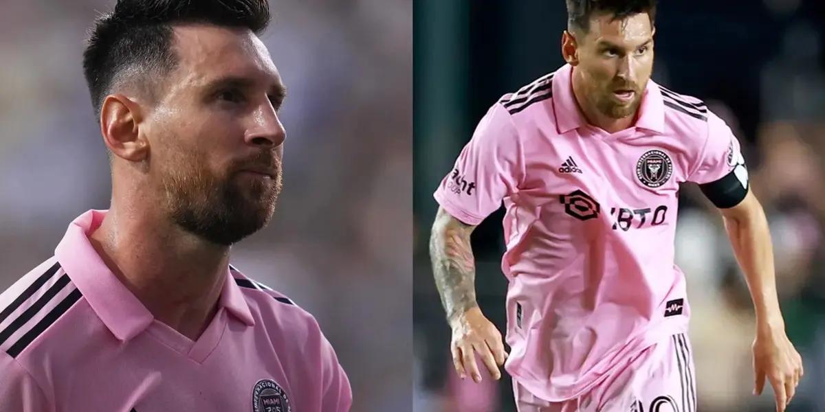Lionel Messi leaves the Inter Miami game injured