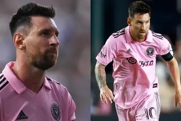 Lionel Messi leaves the Inter Miami game injured