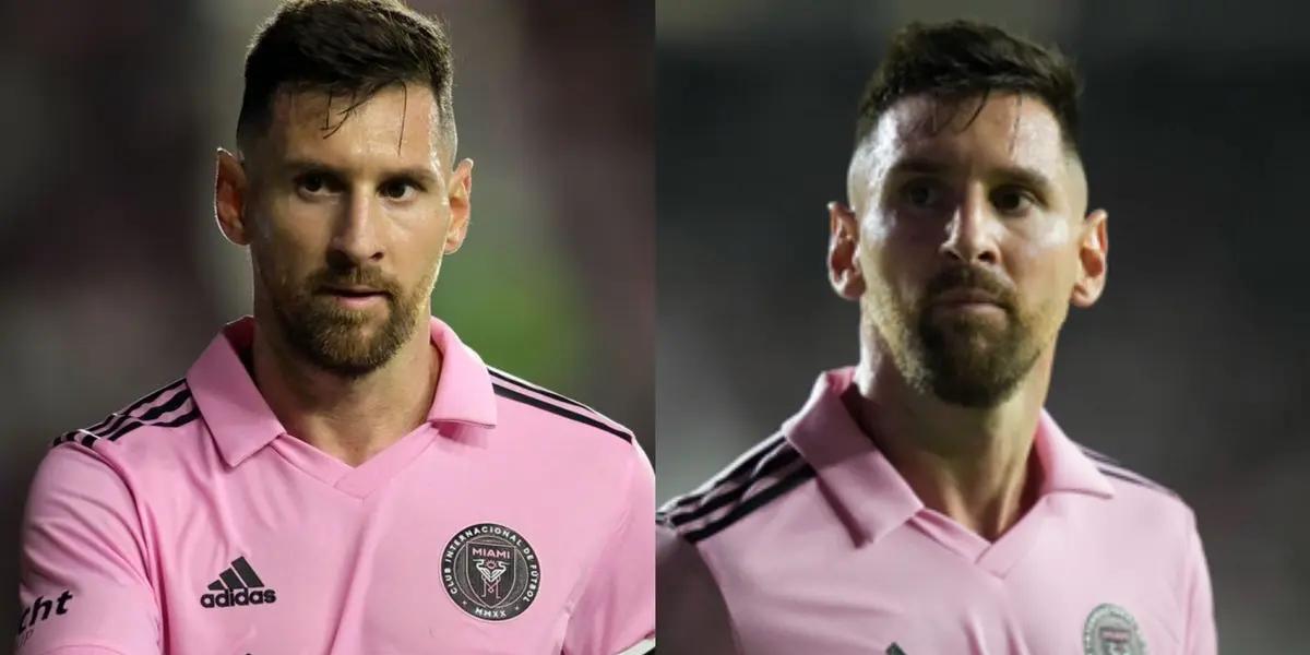 Lionel Messi left the game injured and worries Inter Miami