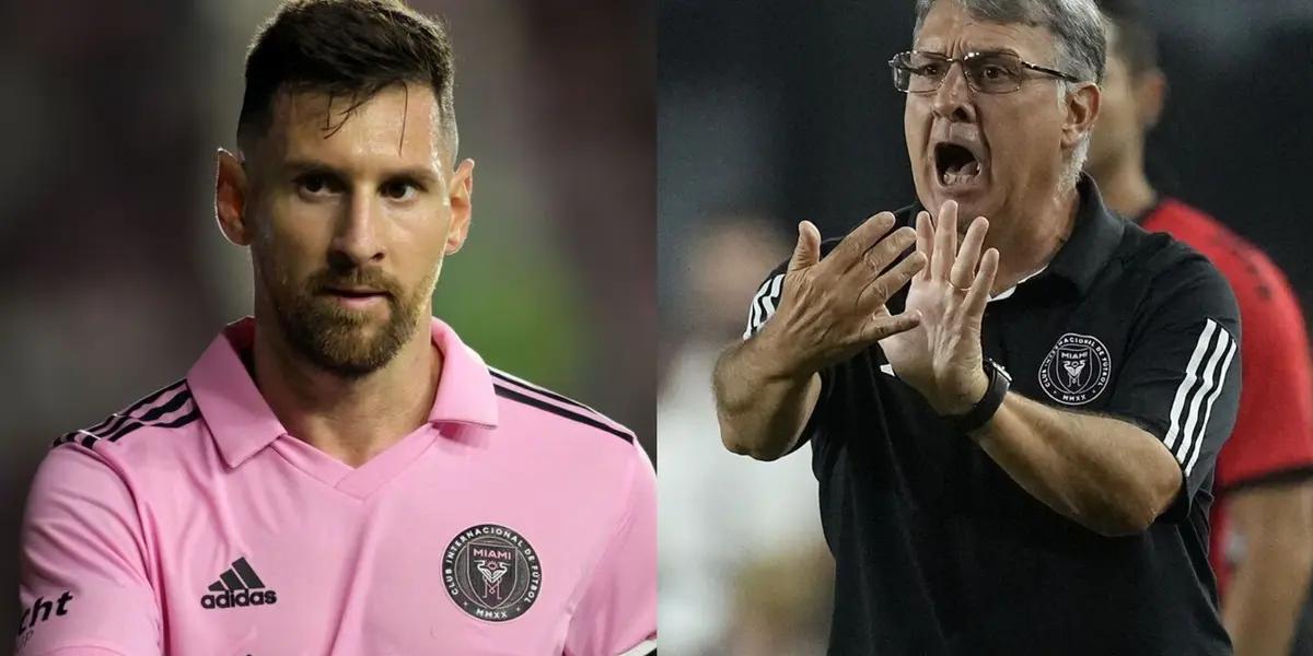 Lionel Messi left the match between Inter Miami and Toronto FC injured