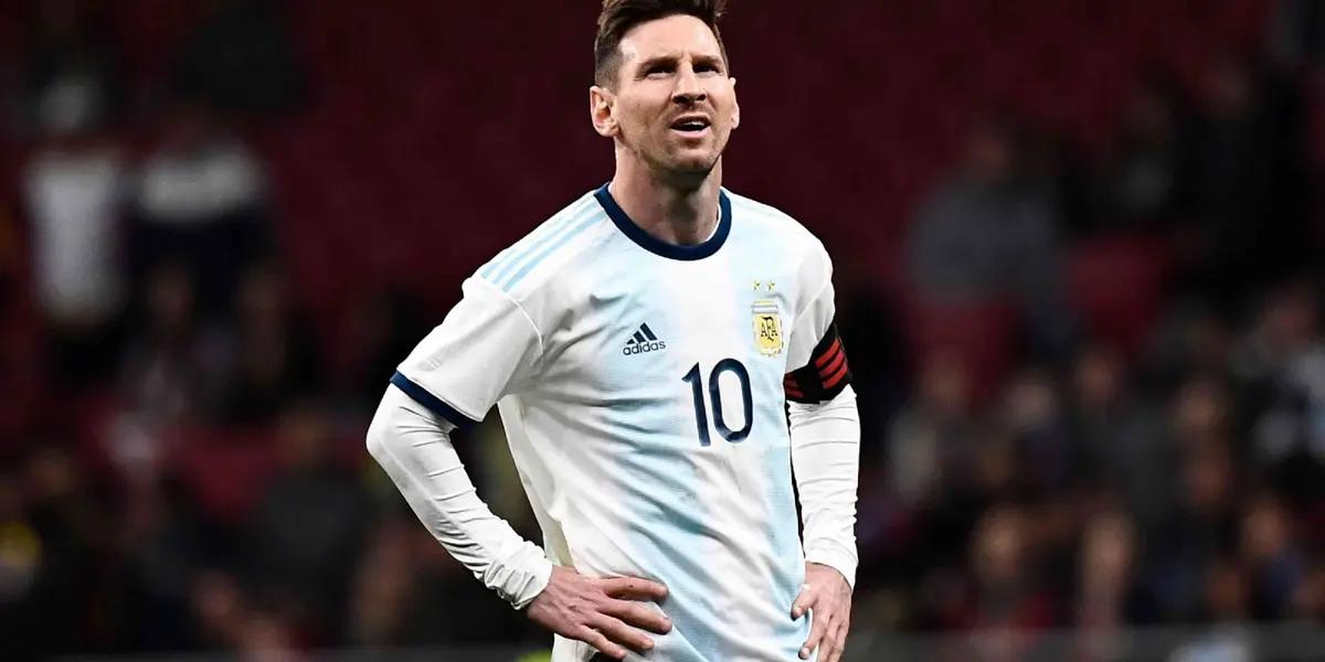 Lionel Messi loves the Argentine team and promised to leave something he liked a lot for her