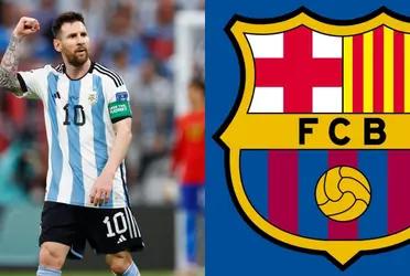 Lionel Messi made a gesture with this team and the fans are beginning to get excited