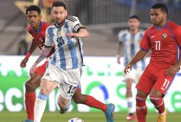 Lionel Messi made everyone worry with the foul he received.