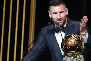 Lionel Messi made history after winning the Ballon d' Or
