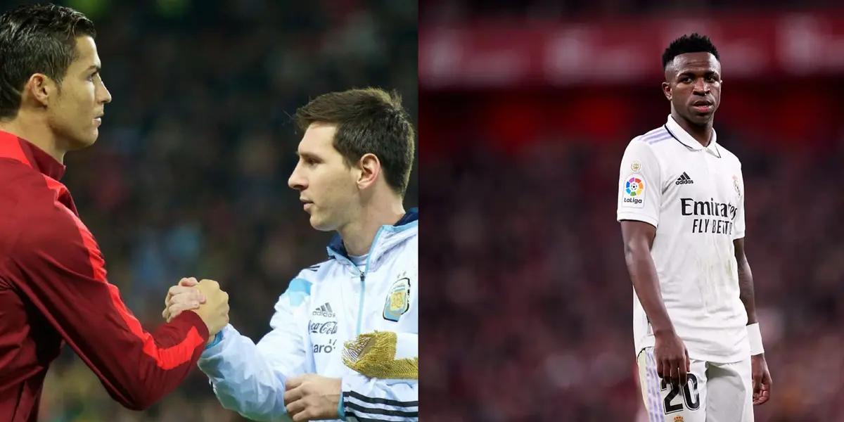 Lionel Messi nor Ronaldo never won it, the new award for Vinicius Jr