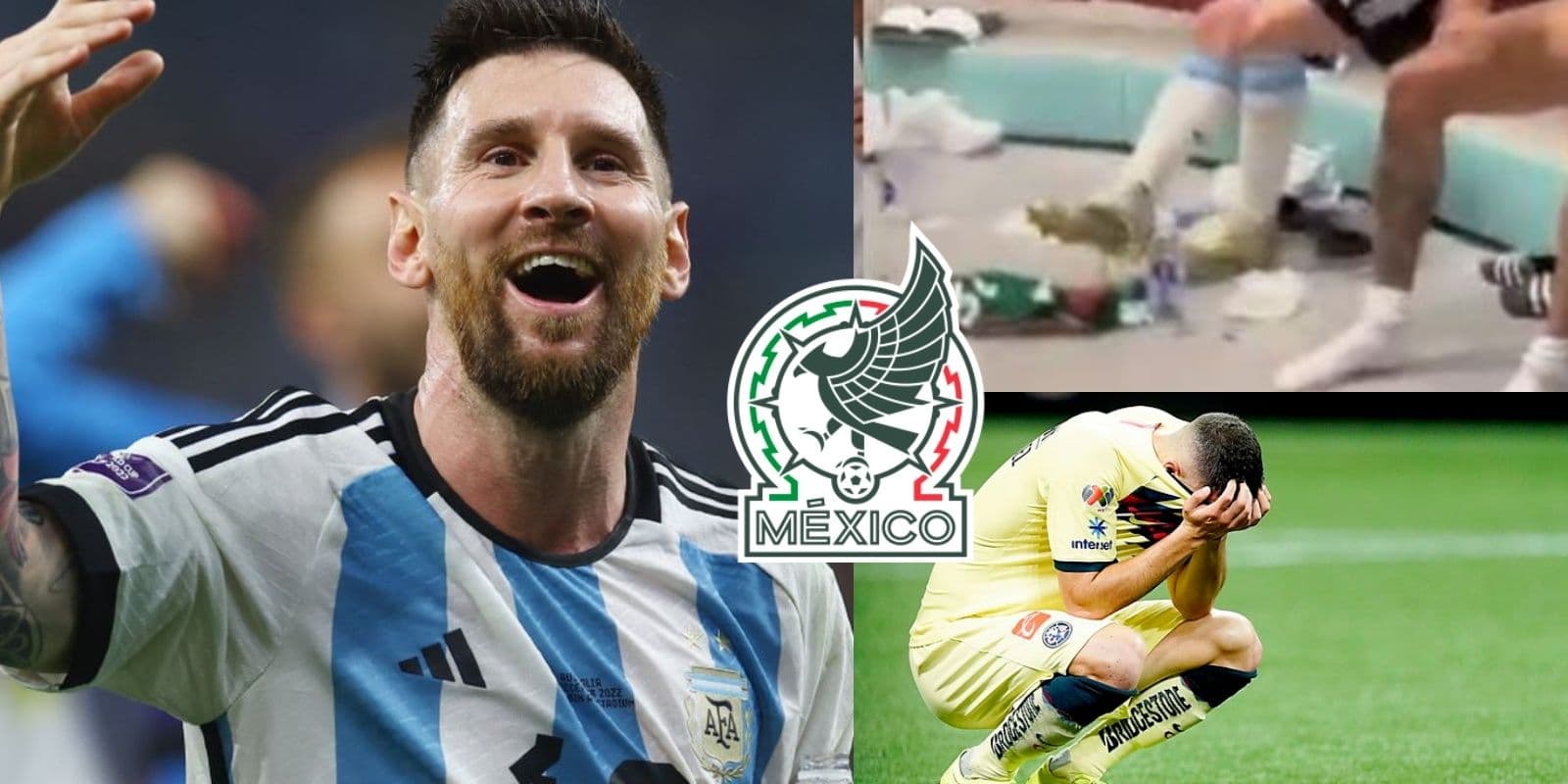 Lionel Messi not only stepped on Mexico's jersey, now he strikes a blow to America and one of his signings