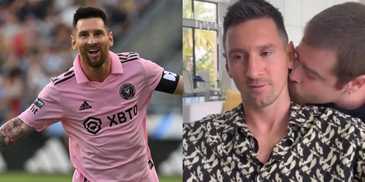 Lionel Messi once again monopolizes social networks, but now, not because of soccer