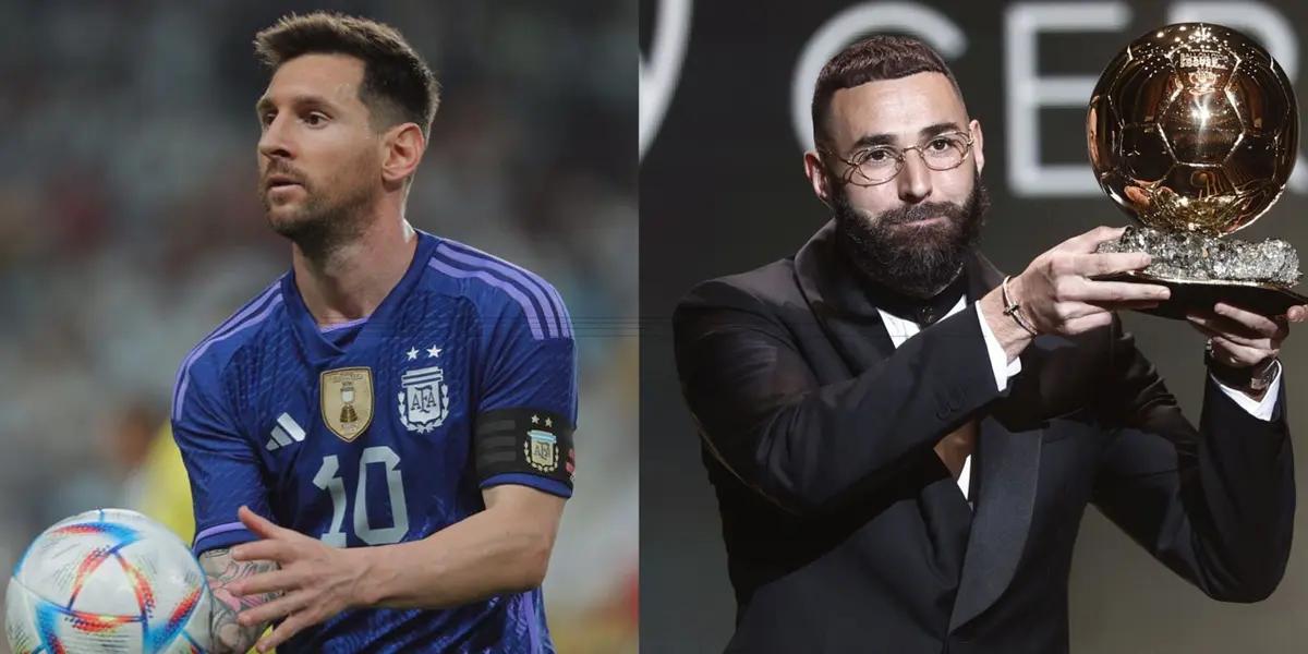 Lionel Messi only had praises for Benzema.