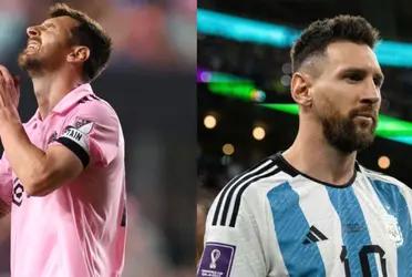 Lionel Messi received critics after losing.