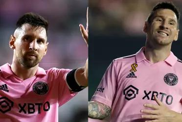 Lionel Messi received a low blow from the Major League Soccer.