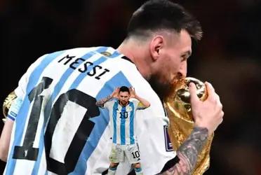 Lionel Messi received a pleasant surprise upon his arrival in Argentina