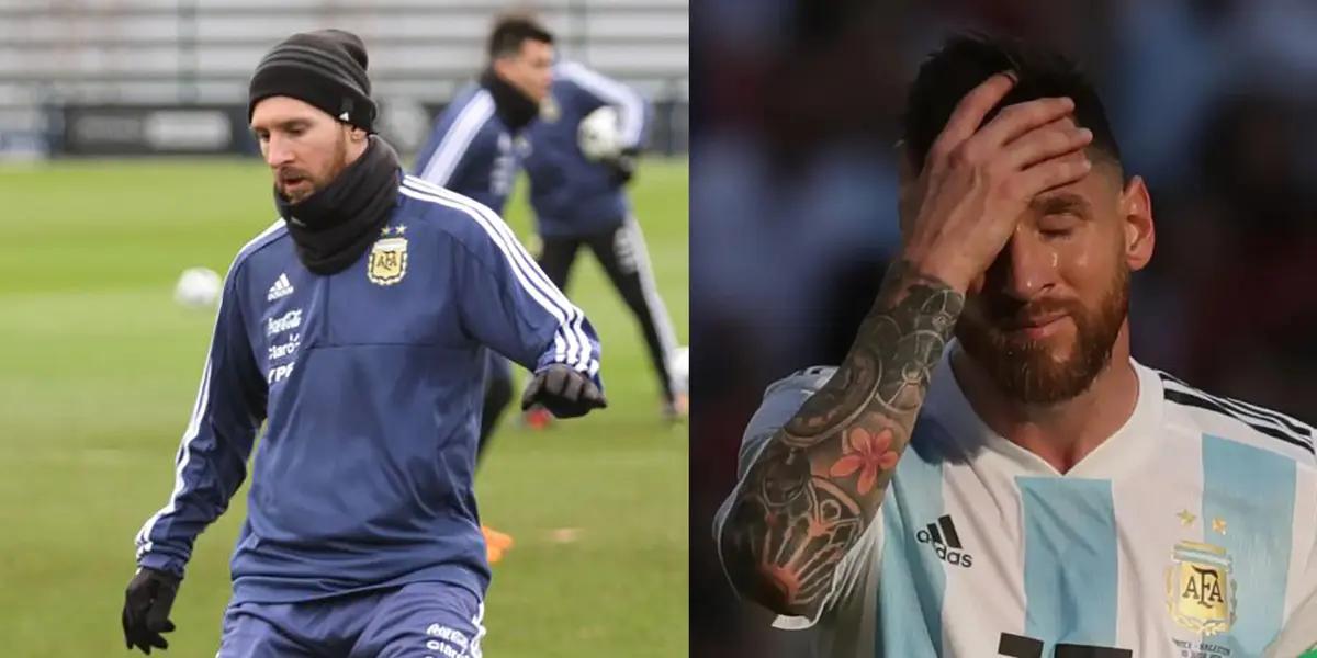 Lionel Messi responded in his own way, after his high demands to renew were revealed.