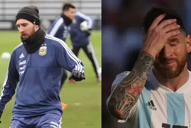 Lionel Messi responded in his own way, after his high demands to renew were revealed.