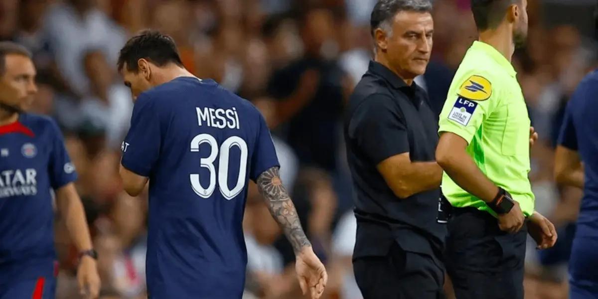 Lionel Messi returned to the starting lineup after two absences at PSG, due to a problem in his calf. However, the captain of the Argentine team did not finish the French classic against Olympic Marseille.