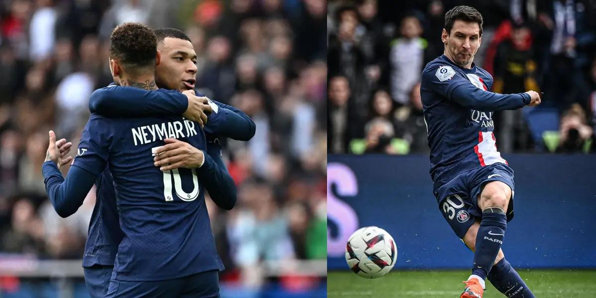 Lionel Messi saved PSG with a great goal, and Mbappe was happier than ever.