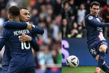 Lionel Messi saved PSG with a great goal, and Mbappe was happier than ever.