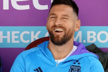 (VIDEO) Like a fan, Messi's reaction to Argentina's goal against Paraguay