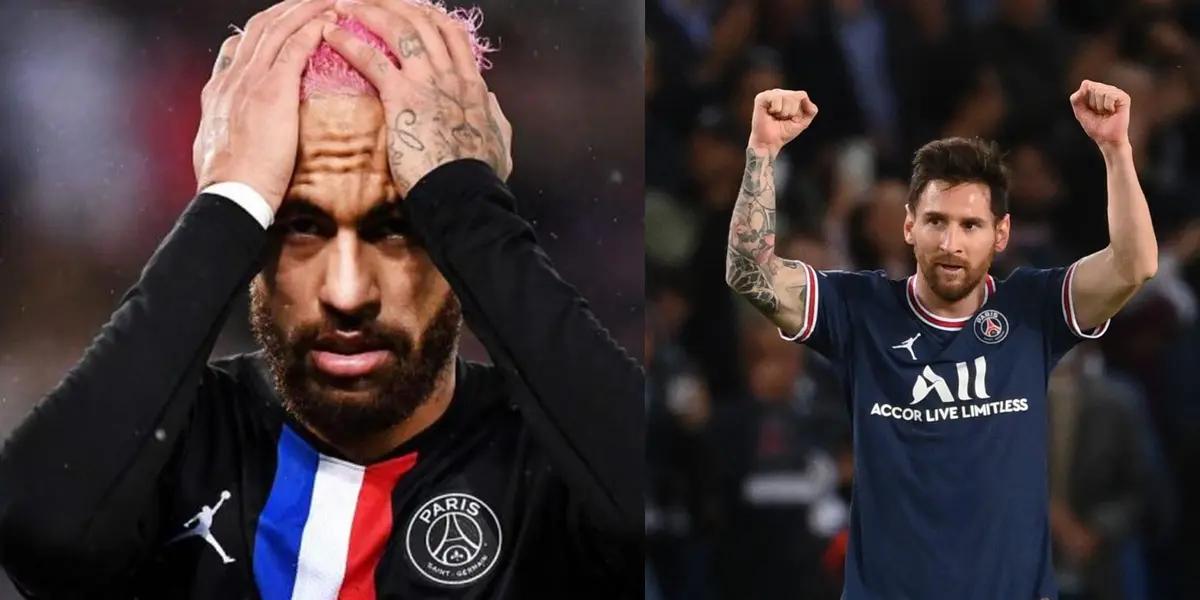 Lionel Messi scored a wonder goal, and Neymar´s reaction did not let down.