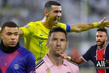 Lionel Messi spoke about Cristiano Ronaldo.