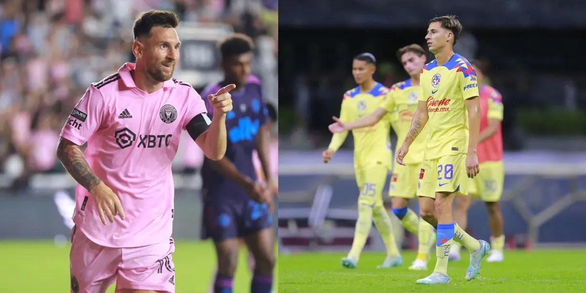 Lionel Messi spoke about the level shown by the Mexican teams.