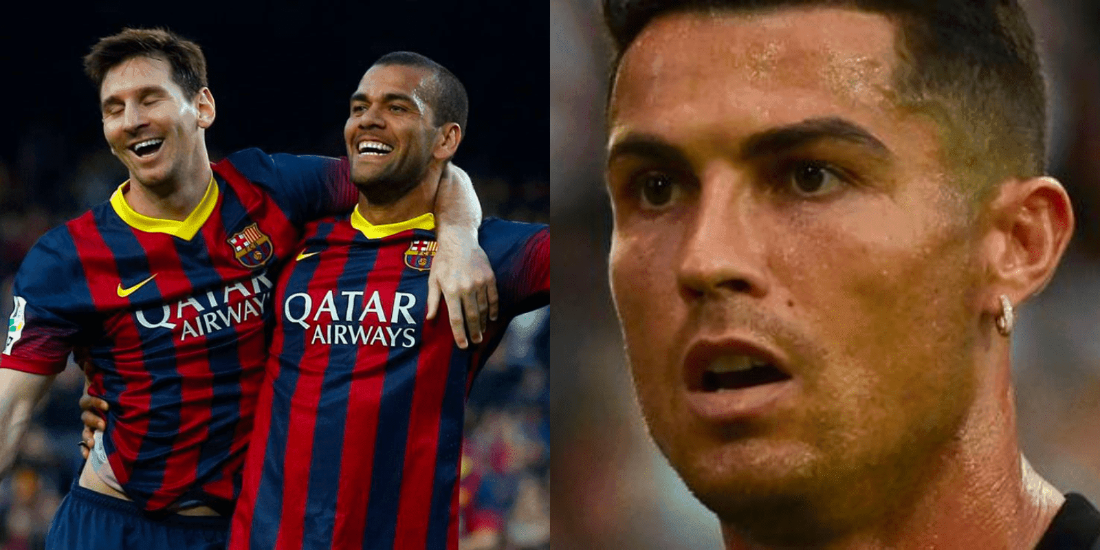 Lionel Messi suffered an unexpected betrayal by his friend Dani Alves.