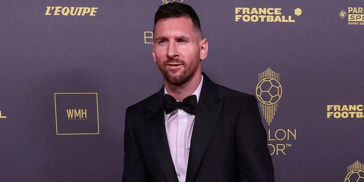 Lionel Messi talked about his recent award