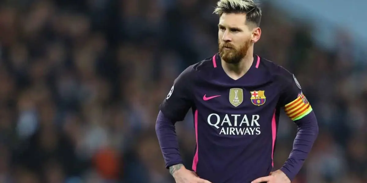 Lionel Messi was furious with some fans who came to Barcelona's training session.