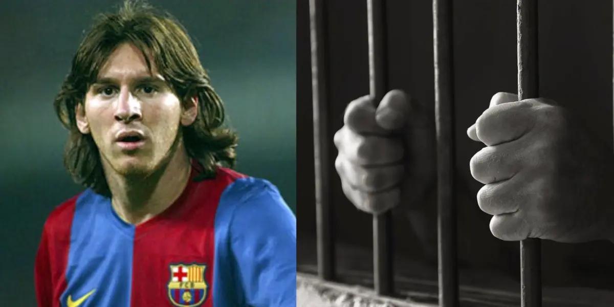 Lionel Messi was a hue fan, like all of us, but his fate is dramatic.