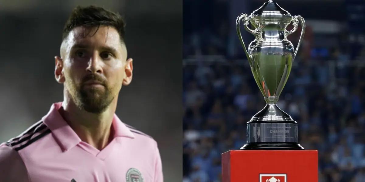 Lionel Messi was injured and his presence in the final US Open Cup would be in doubt
