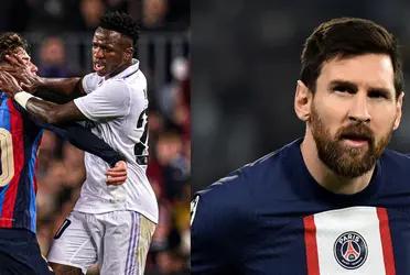 Lionel Messi was not happy with this comment on Instagram.