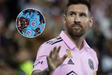 Lionel Messi was not present on the last MLS date against Chicago Fire and generated discontent among the fans.