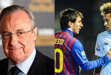 Lionel Messi was not the reason why Ney went to Barcelona, and money wasn't either.