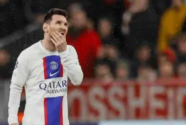 Lionel Messi was sanctioned by Paris Saint Germain after not attending training