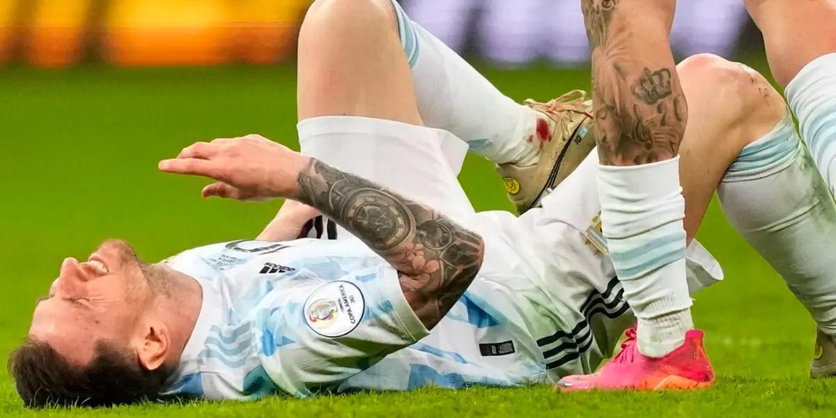 Lionel Messi was super emotional on his return to Argentina,