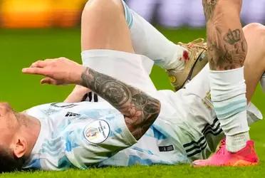 Lionel Messi was super emotional on his return to Argentina,