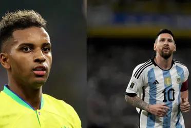 Lionel Messi will try to make history against Brazil.