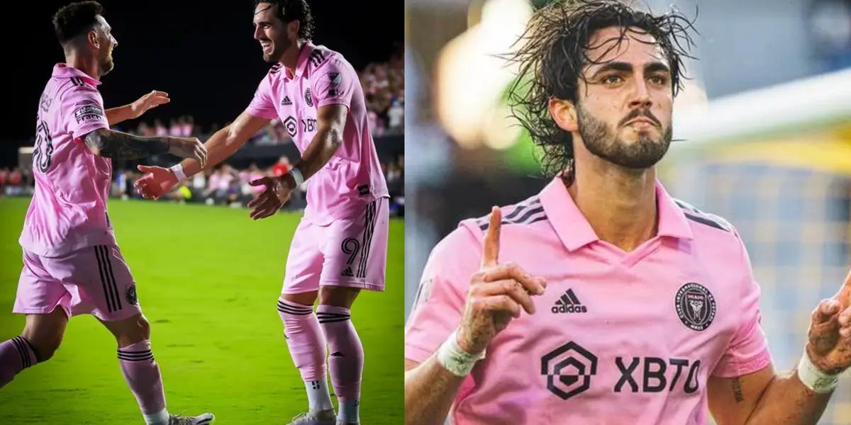 Lionel Messi with a double assist against Inter Miami