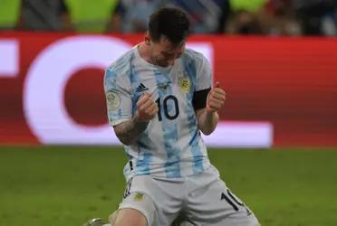 Lionel Messi won the Copa America with Argentina in June after many failures, ever since his reaction on social media changed.