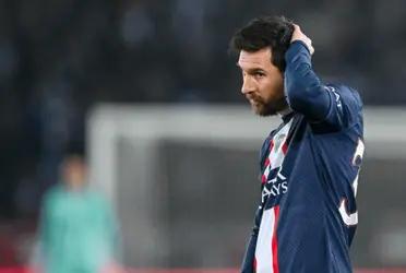 Lionel Messi won the game, however, he went desperate with this player.