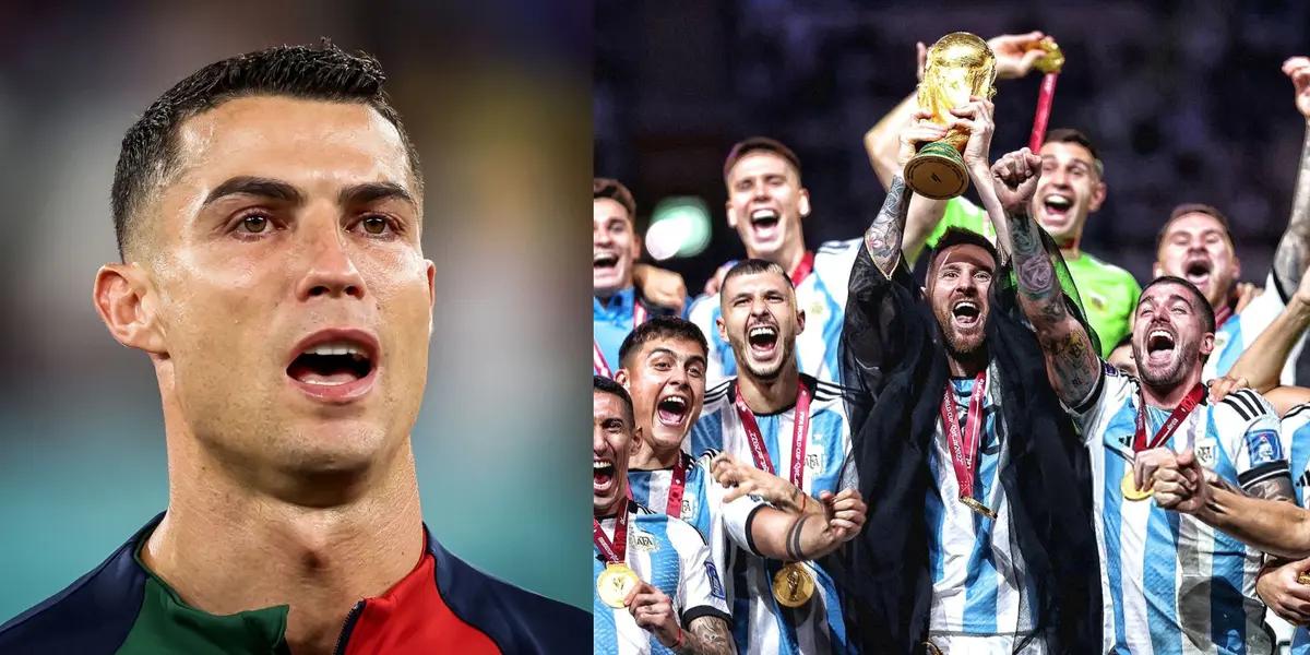 Lionel Messi won the World Cup, and this was Cristiano Ronaldo's response.