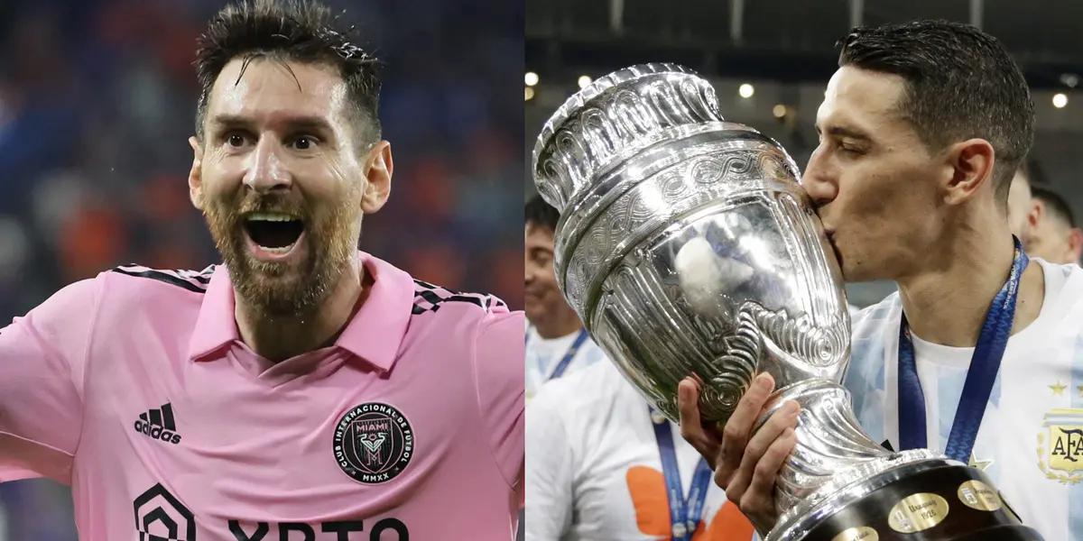 Lionel Messi would play with Di Maria once again but not at Inter Miami