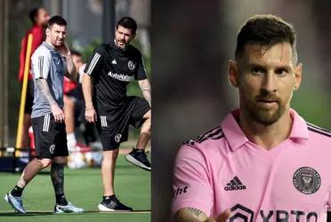 Lionel Messi would return to the starting lineup against the Chicago Fire in the month of October