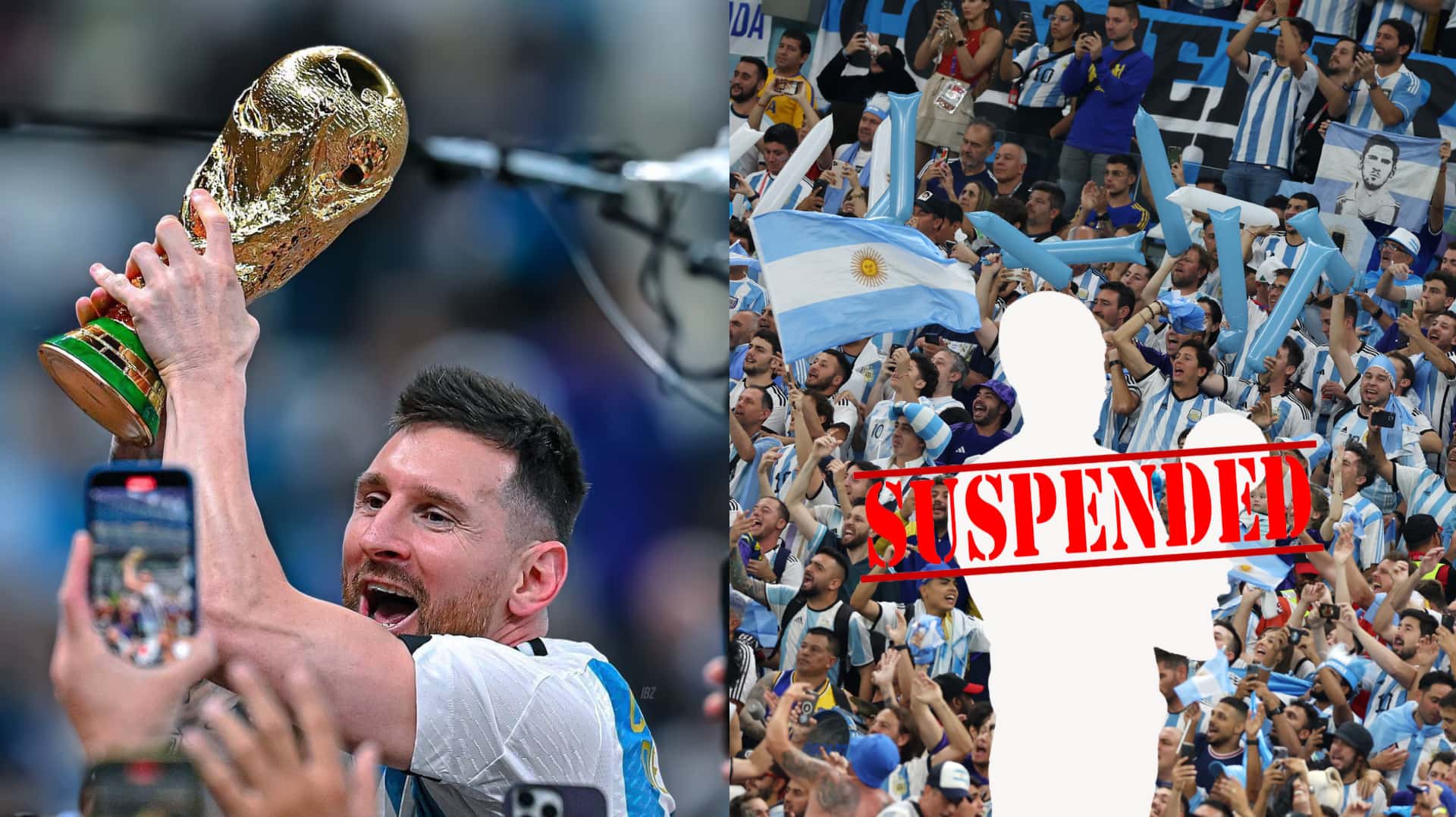 Lionel Messi's Argentina teammate will be banned for two years.